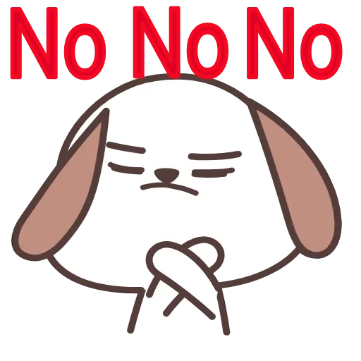 🚫 Стикер «PERRITO HAO» для Telegram