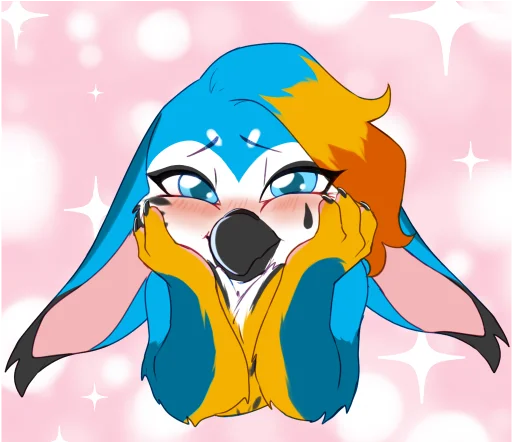 ☺ Стикер «Perro Sticker Pack» для Telegram
