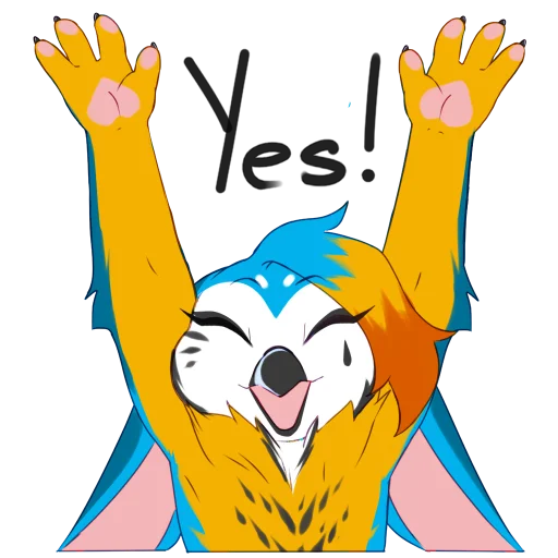 🥳 Стикер «Perro Sticker Pack» для Telegram