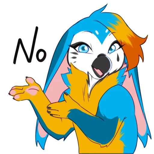 🙅‍♀️ Стикер «Perro Sticker Pack» для Telegram