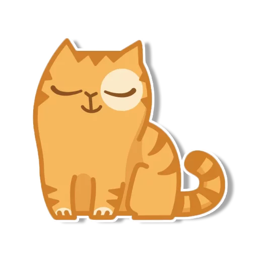 😌 Стикер «persik _the_cat» для Telegram