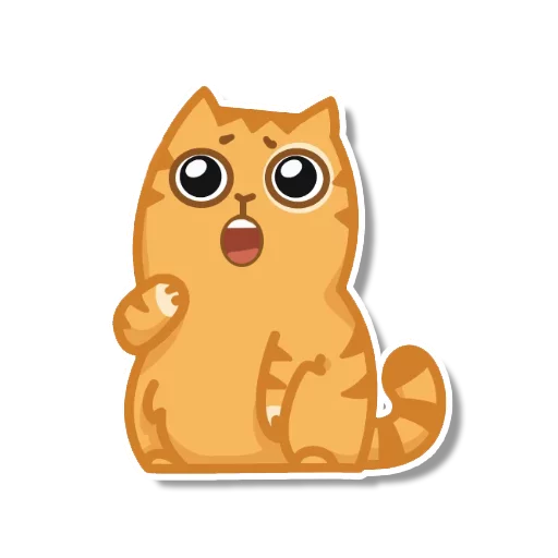 😲 Стикер «persik _the_cat» для Telegram