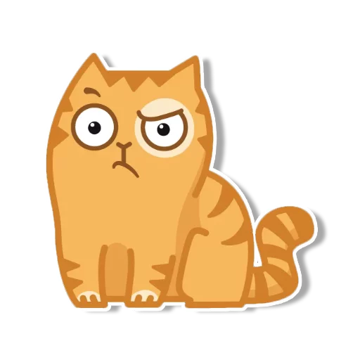 🤔 Стикер «persik _the_cat» для Telegram