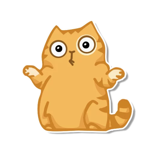 🤷‍♀️ Стикер «persik _the_cat» для Telegram