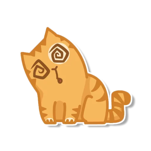 😵 Стикер «persik _the_cat» для Telegram