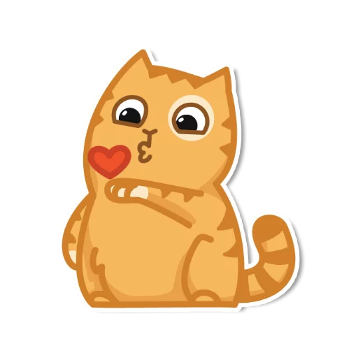 😘 Стикер «persik _the_cat» для Telegram