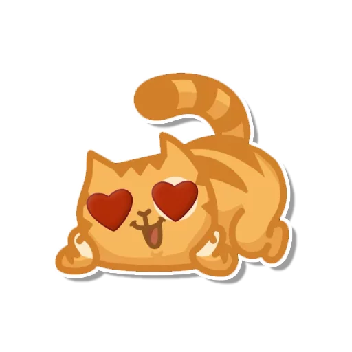 😍 Стикер «persik _the_cat» для Telegram