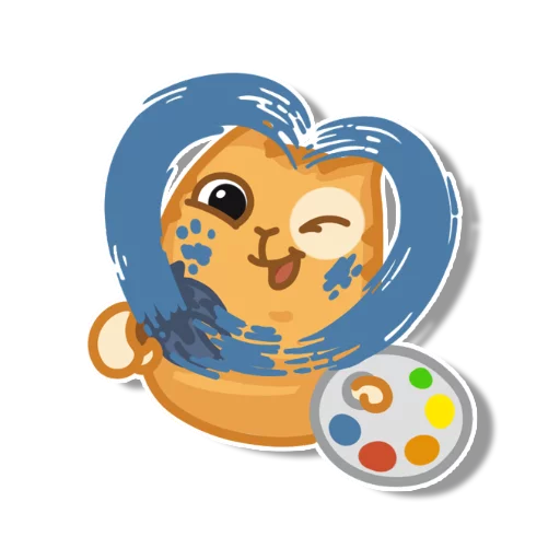 💙 Стикер «persik _the_cat» для Telegram