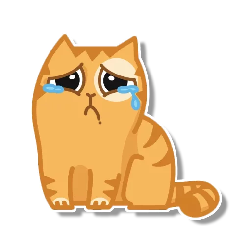 😭 Стикер «persik _the_cat» для Telegram