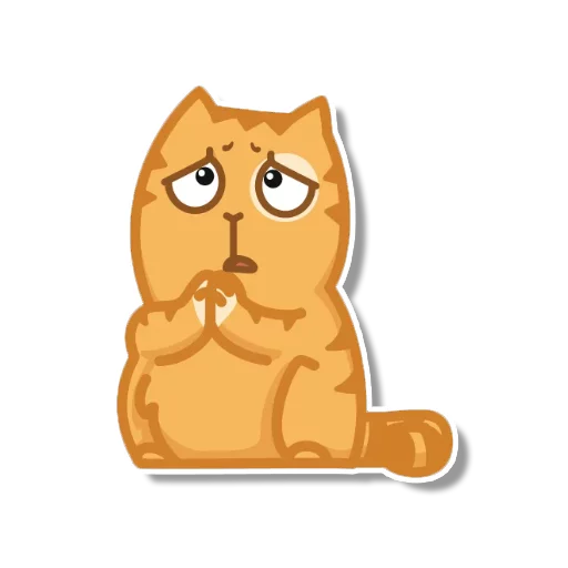 🙏 Стикер «persik _the_cat» для Telegram