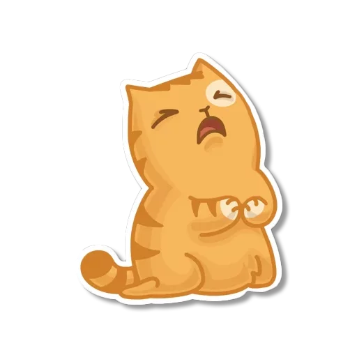 😫 Стикер «persik _the_cat» для Telegram