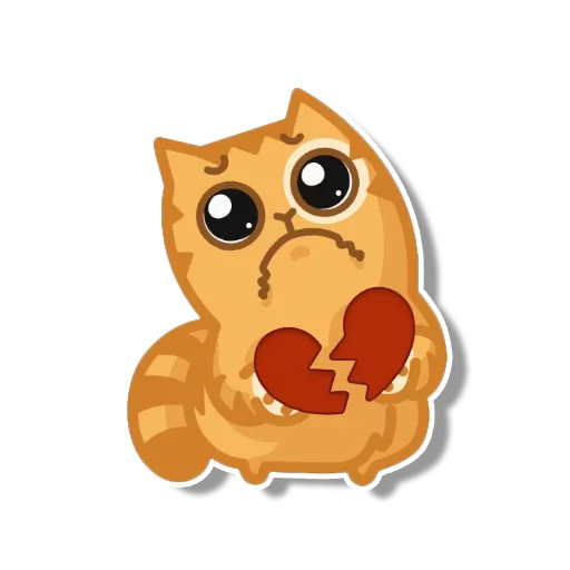 💔 Стикер «persik _the_cat» для Telegram