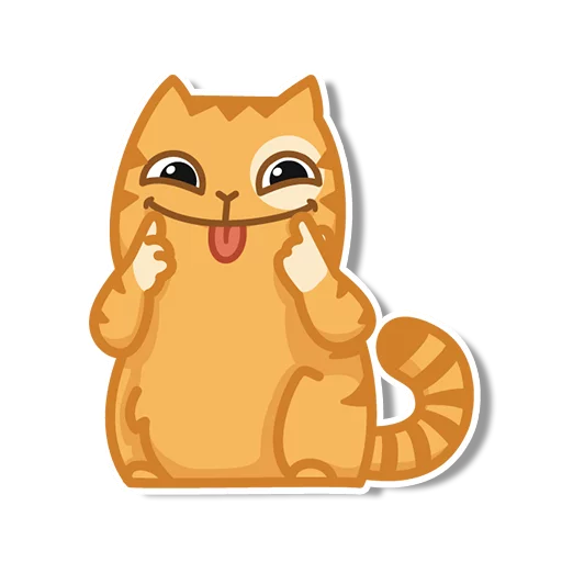 😜 Стикер «persik _the_cat» для Telegram