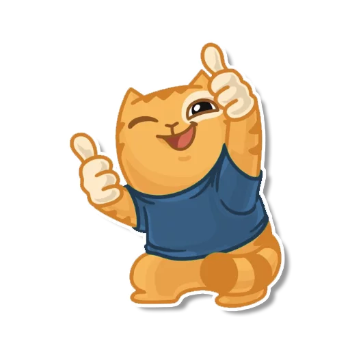 👍 Стикер «persik _the_cat» для Telegram