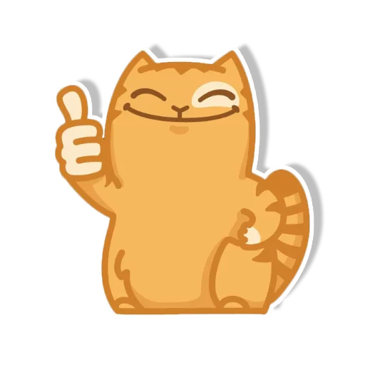 👍 Стикер «persik _the_cat» для Telegram