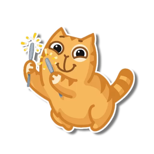 🎉 Стикер «persik _the_cat» для Telegram