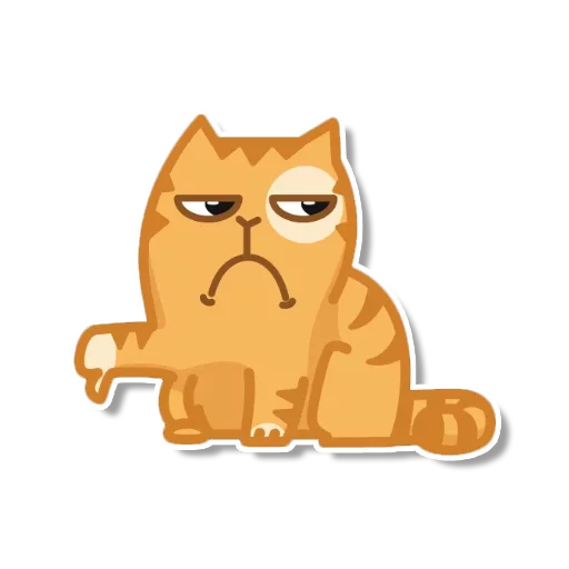 👎 Стикер «persik _the_cat» для Telegram