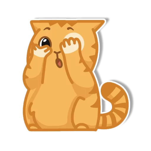 😨 Стикер «persik _the_cat» для Telegram