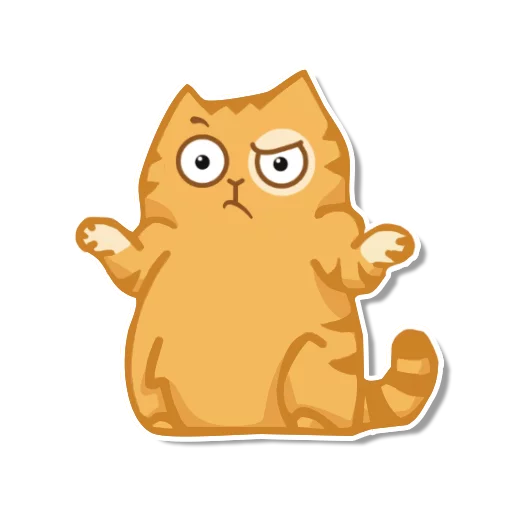 🙄 Стикер «persik _the_cat» для Telegram