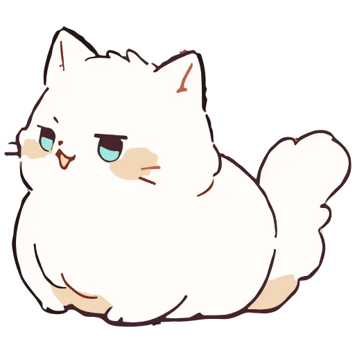🐈 Эмодзи «Persian Cat» для Telegram