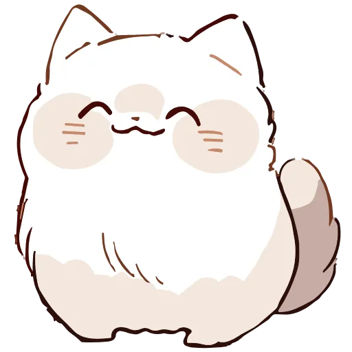 🐈 Эмодзи «Persian Cat» для Telegram