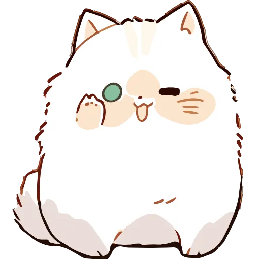 🐈 Эмодзи «Persian Cat» для Telegram