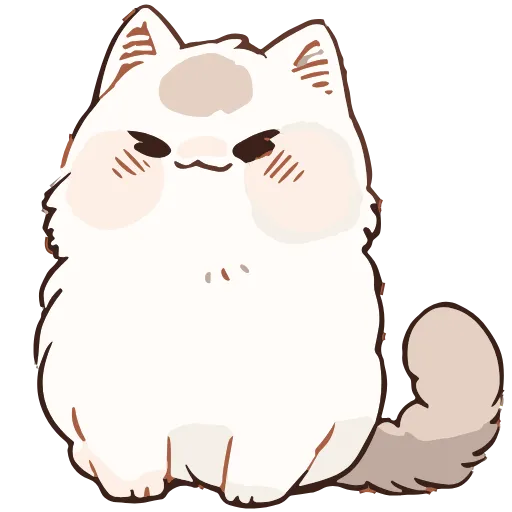 🐈 Эмодзи «Persian Cat» для Telegram