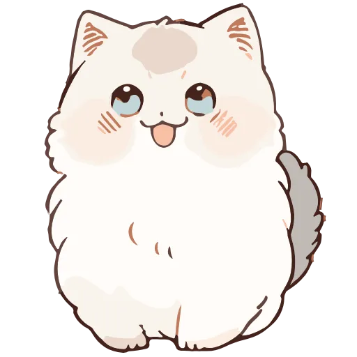 🐈 Эмодзи «Persian Cat» для Telegram