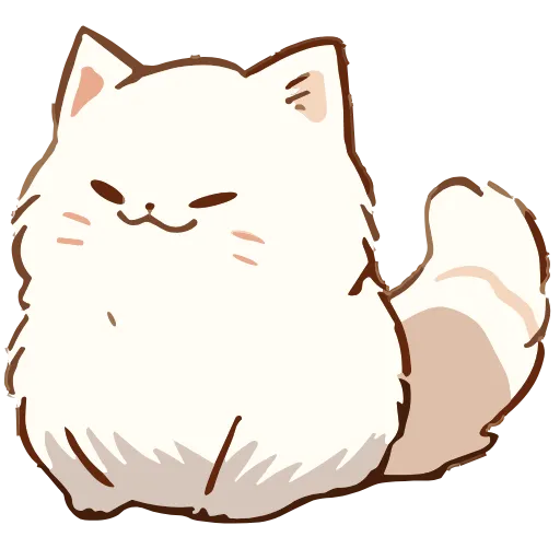 🐈 Эмодзи «Persian Cat» для Telegram