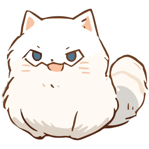 🐈 Эмодзи «Persian Cat» для Telegram