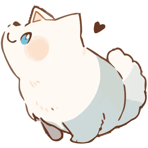 🐈 Эмодзи «Persian Cat» для Telegram
