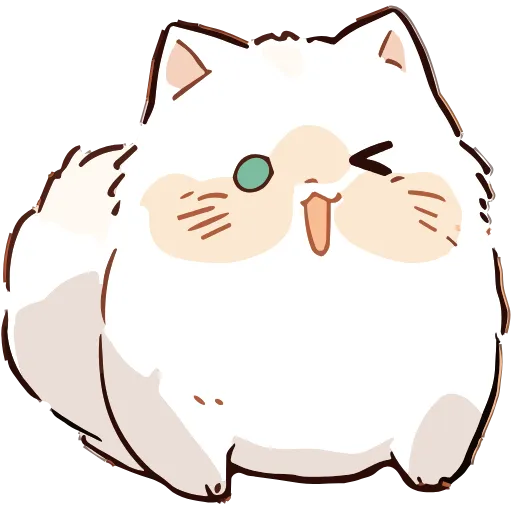 🐈 Эмодзи «Persian Cat» для Telegram