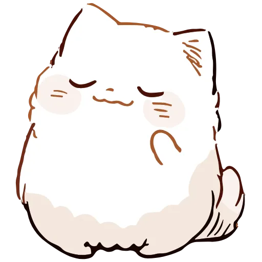 🐈 Эмодзи «Persian Cat» для Telegram