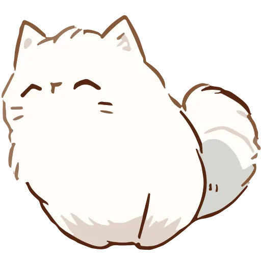 🐈 Эмодзи «Persian Cat» для Telegram