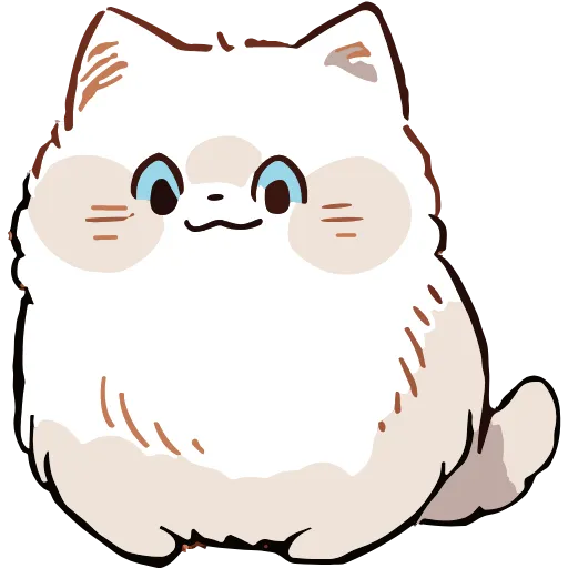 🐈 Эмодзи «Persian Cat» для Telegram