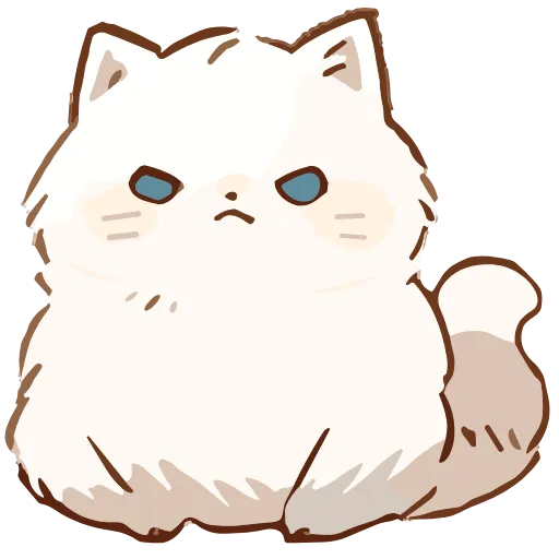 🐈 Эмодзи «Persian Cat» для Telegram