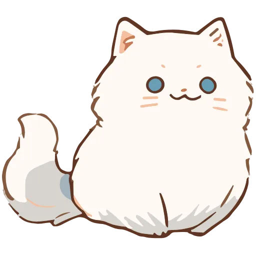 🐈 Эмодзи «Persian Cat» для Telegram