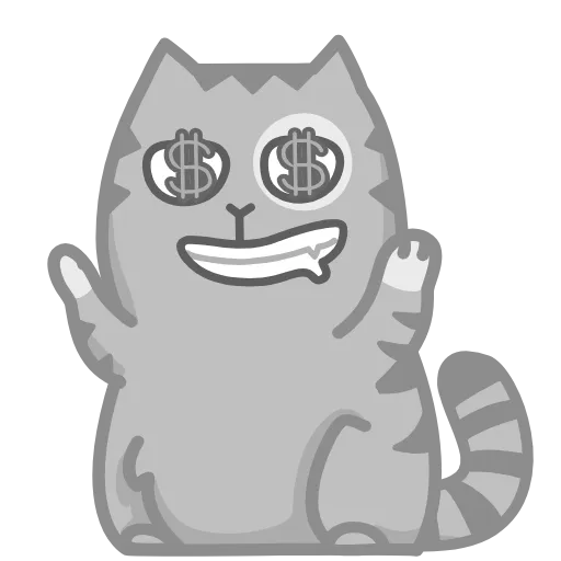 🤑 Эмодзи «Серый Персик» для Telegram