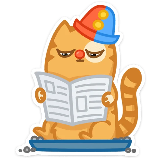 😐 Стикер «Забавный Персик» для Telegram