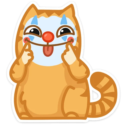 Стикерпак Забавный Персик для Telegram