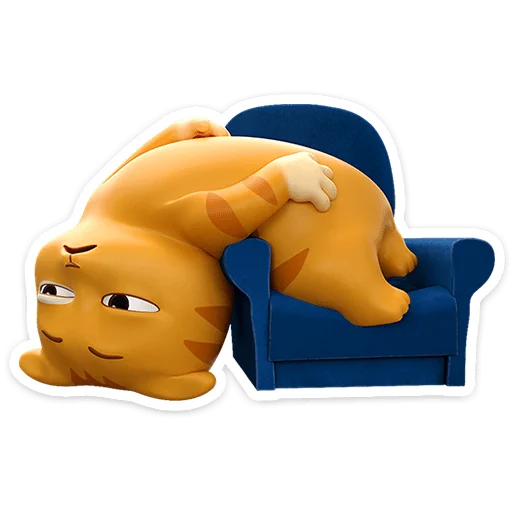 😼 Стикер «Персик в 3D» для Telegram