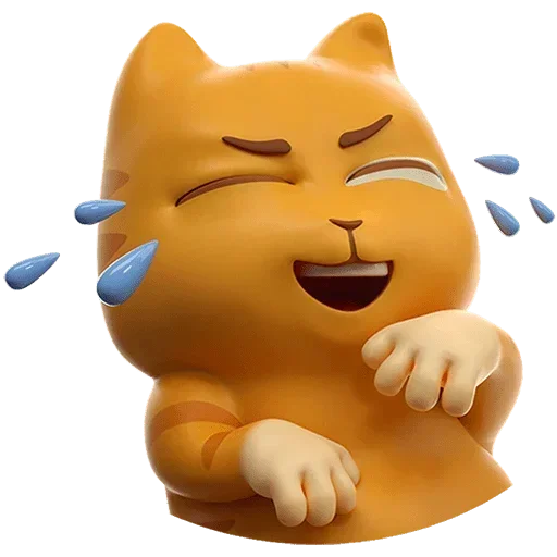 😂 Стикер «Персик в 3D Без Текста» для Telegram