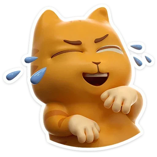 Стикерпак Персик в 3D для Telegram