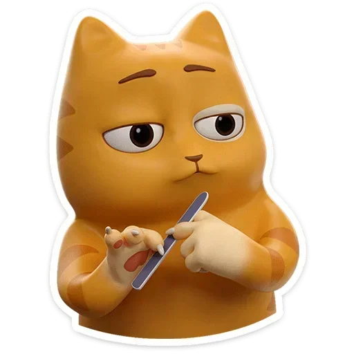 💅 Стикер «Персик в 3D» для Telegram