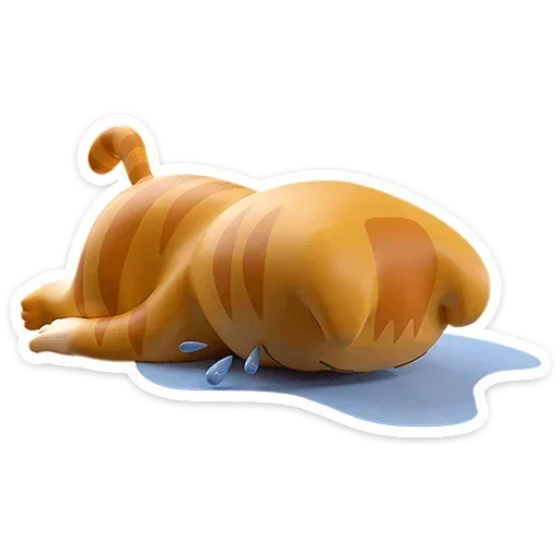 😭 Стикер «Персик в 3D» для Telegram