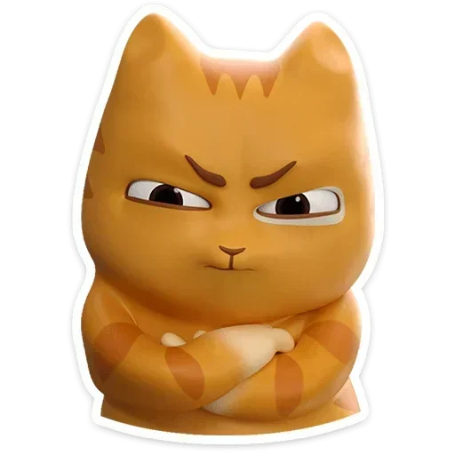 😠 Стикер «Персик в 3D» для Telegram