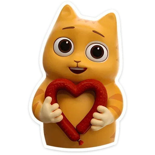 ❤️ Стикер «Персик в 3D» для Telegram
