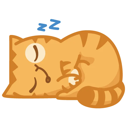 😴 Стикер «ВК Персик» для Telegram