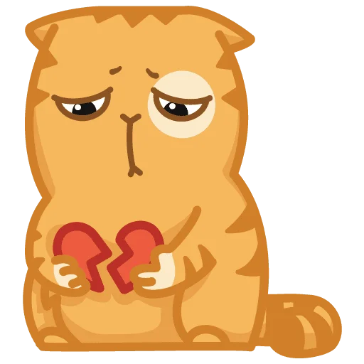 💔 Стикер «ВК Персик» для Telegram