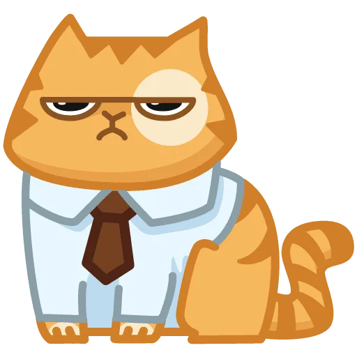 😒 Стикер «ВК Персик» для Telegram